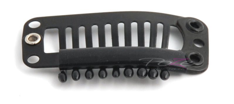 Clips individuales negros - 1 unidad