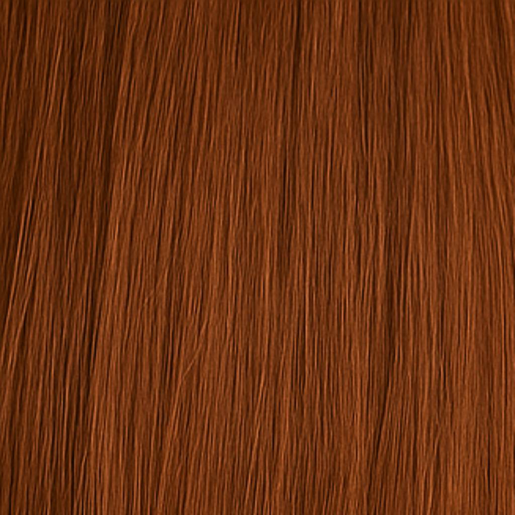 Trenza de moda Poze - Giro romántico cobre claro 7BK