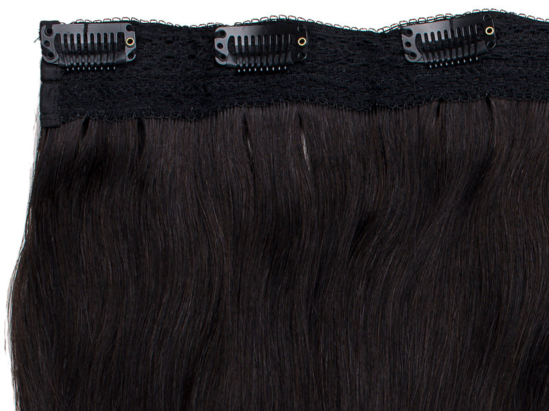 Extensiones Poze Standard Clip & Go Miss Volume - Marrón Medianoche 1B