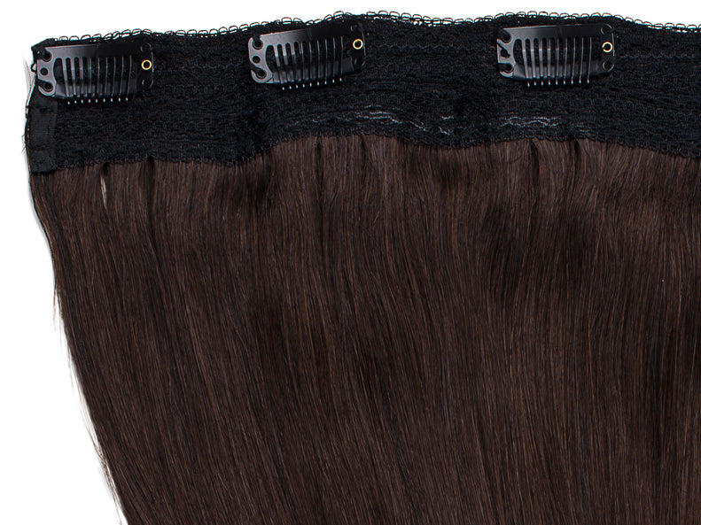Extensiones Poze Standard Clip & Go Miss Volume - Marrón Espresso Oscuro 2B