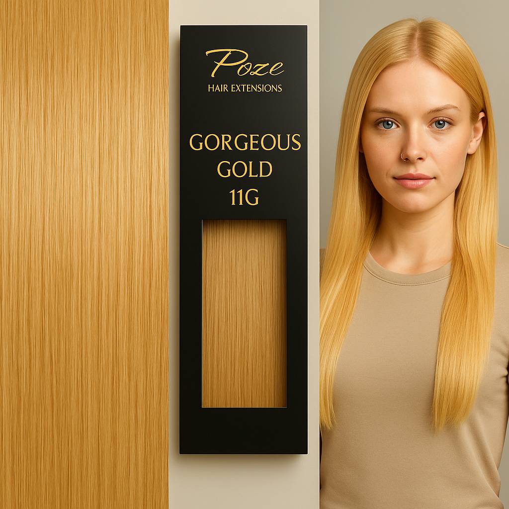Extensiones de Cinta Premium - 11G Oro Hermoso