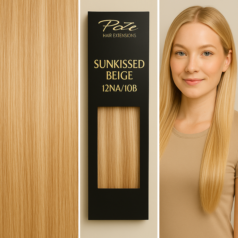 Extensiones Micro Ring Estándar - 10B/12NA Beige Besado por el Sol