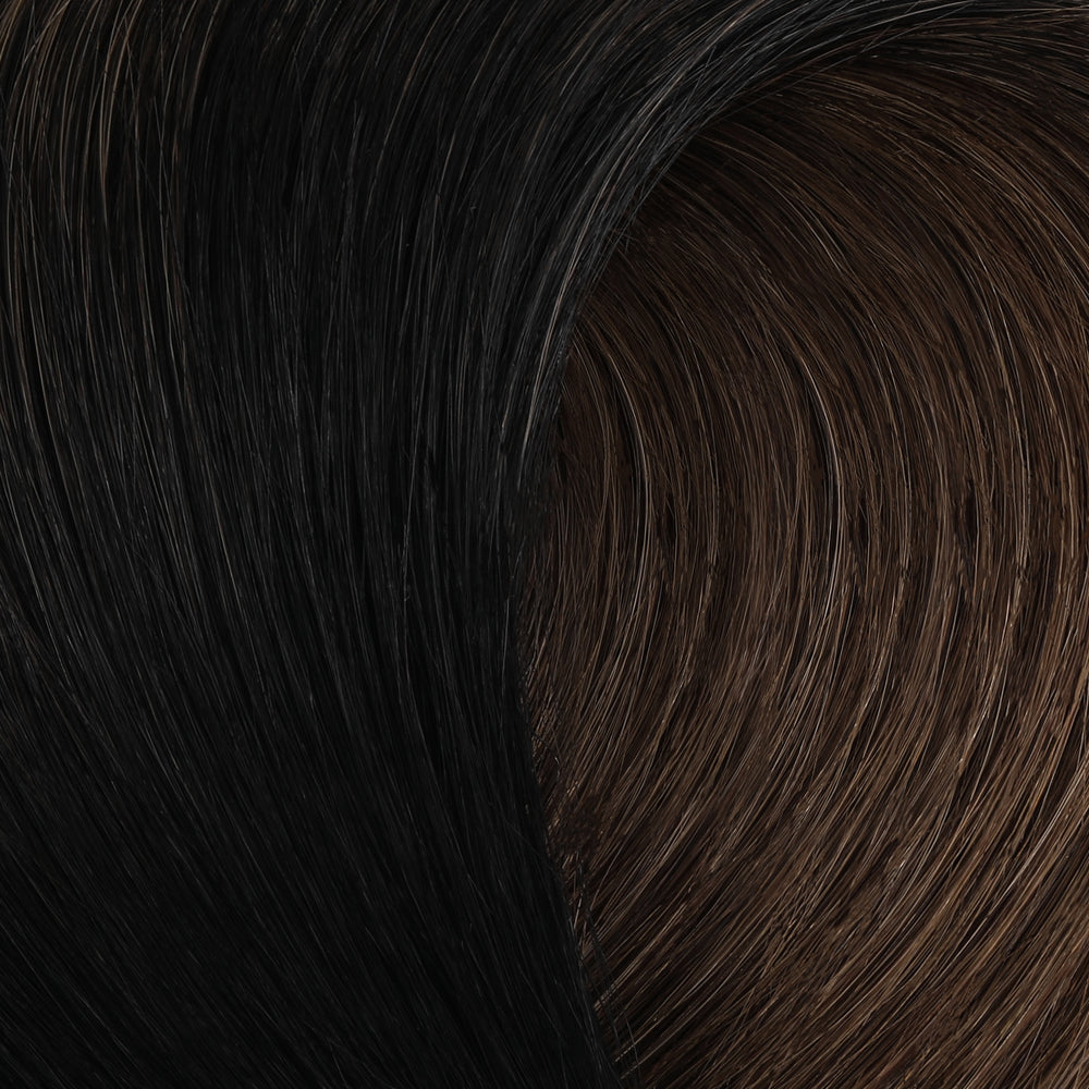 Tape On Löshår Standard - 1N/4B Dark Mix Balayage
