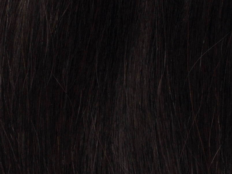Extensiones de cabello ondulado Poze Standard Clip & Go - Marrón Medianoche 1B