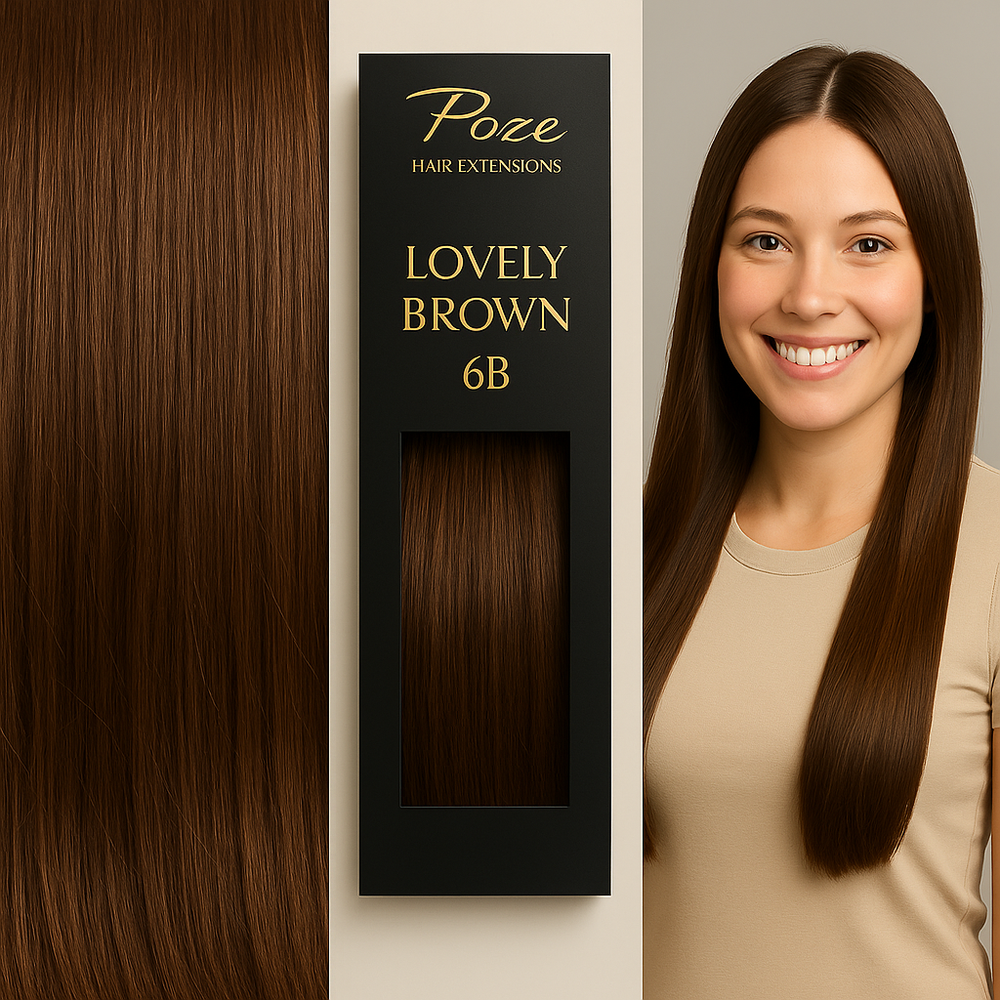 Extensiones Micro Ring Premium - 6B Marrón Encantador