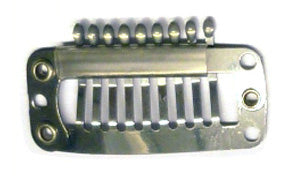 Clips individuales plateados - 1 unidad