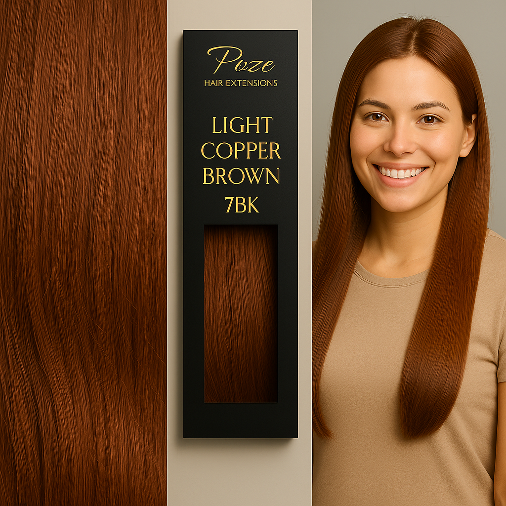 Keratina / Uñas Cabello Estándar - 7BK Castaño Cobre Claro