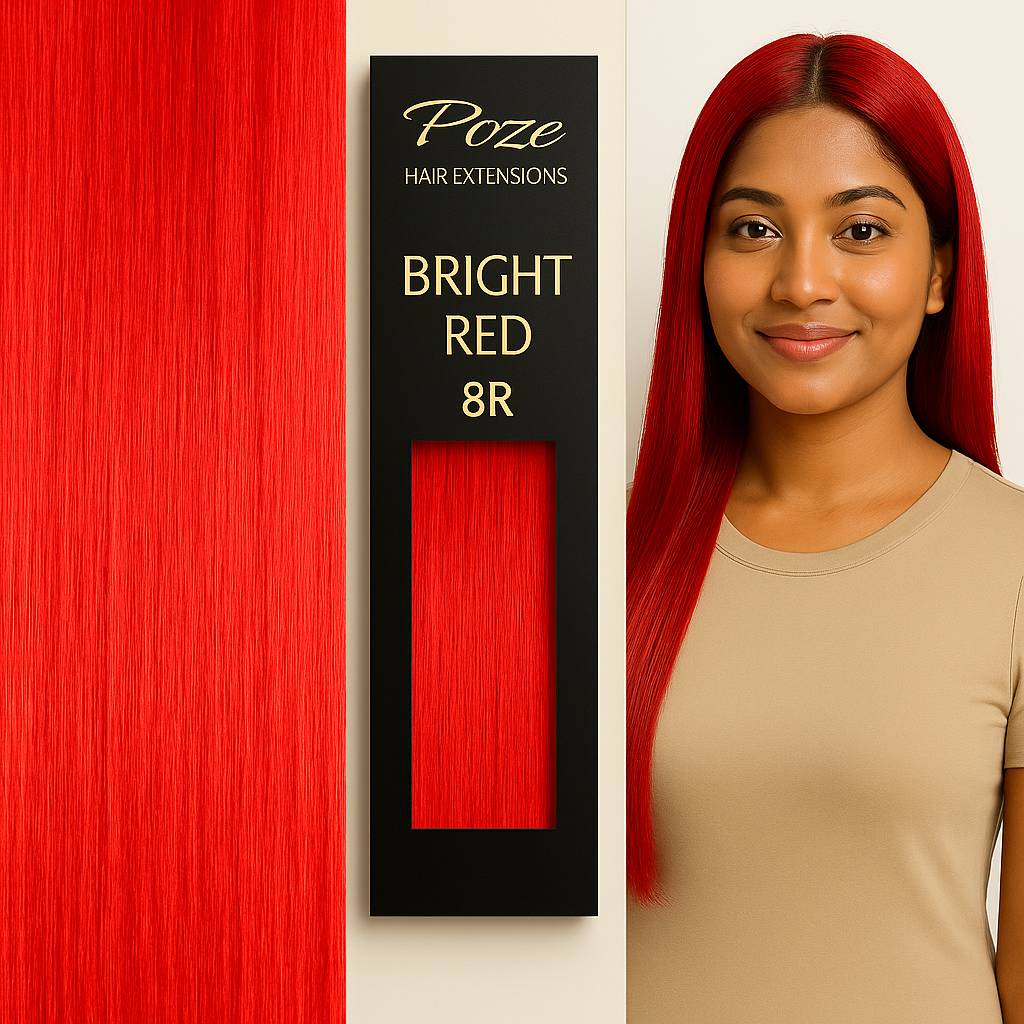 Keratina / Uñas Cabello Estándar - 8R Rojo Brillante