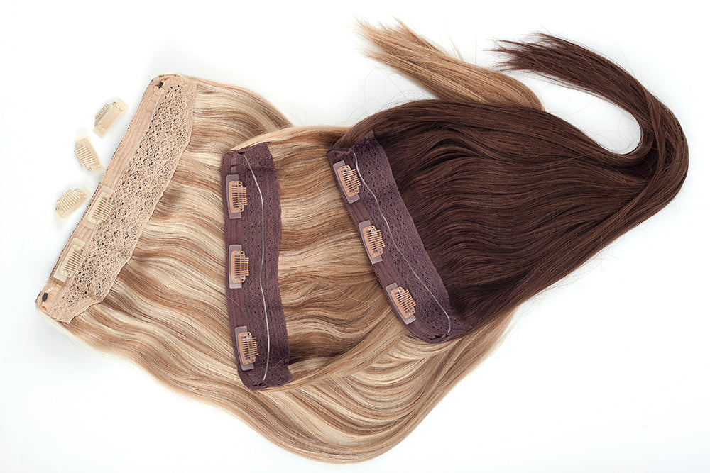 Extensiones Poze Standard con alambre y clip - Rubio Glam 10B/11N