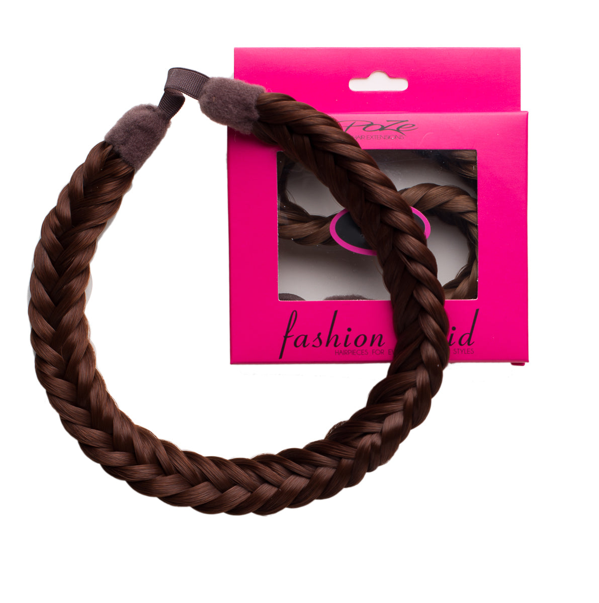 Trenza de moda Poze - Boho Chic Castaño rojizo 4RG